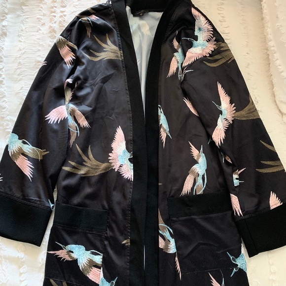 Bralette Top w/ Matching Duster Coverup - Picture 3 of 5